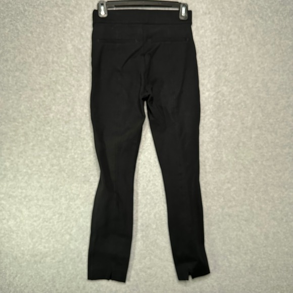 Spanx The Perfect Pant Slim Straight Black Ponte Pull On Trousers Womens XS - Picture 3 of 8